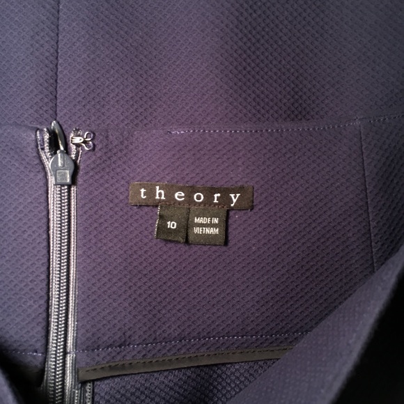Theory Blue Skirt Size 10 - Picture 7 of 7